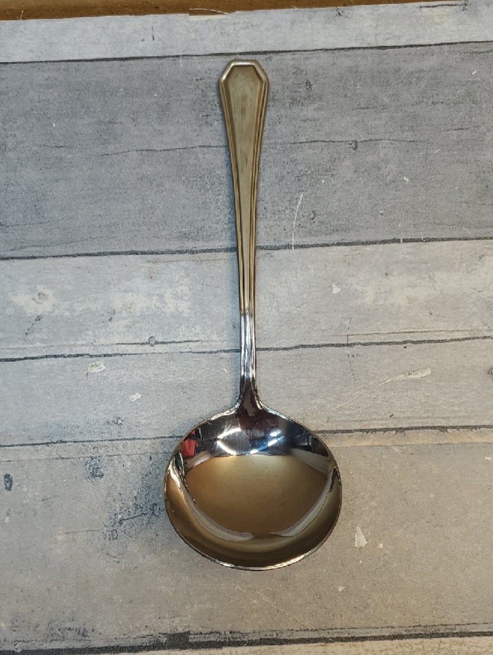 Wallace Silver Solid Gravy Ladle